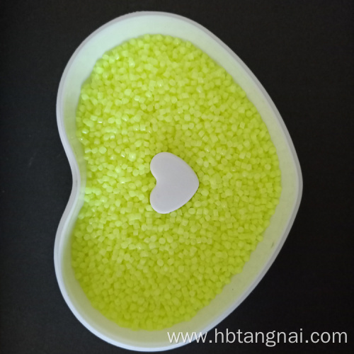 Transparent filling with new LDPE raw material